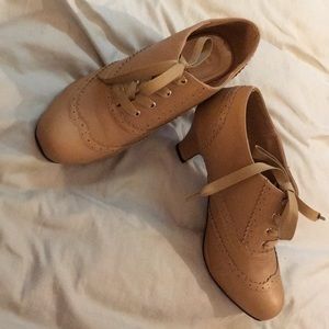 Modcloth Graham Street Shoe Co Oxford Booties